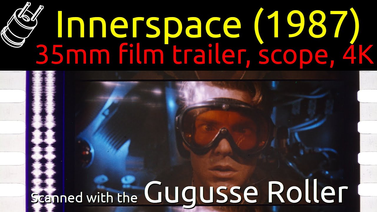 Innerspace (1987) 35mm film trailer, scope 4K