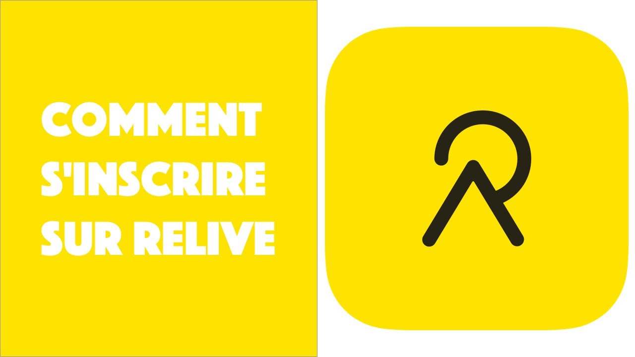 Comment s'inscrire sur Relive ?