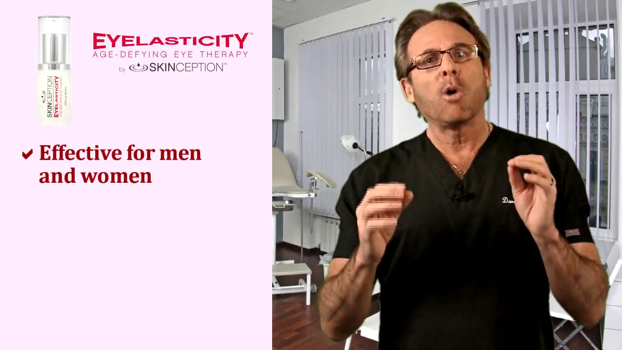 Dr. Dave David (physician product spokesperson) discusses the benefits of Eyelasticity