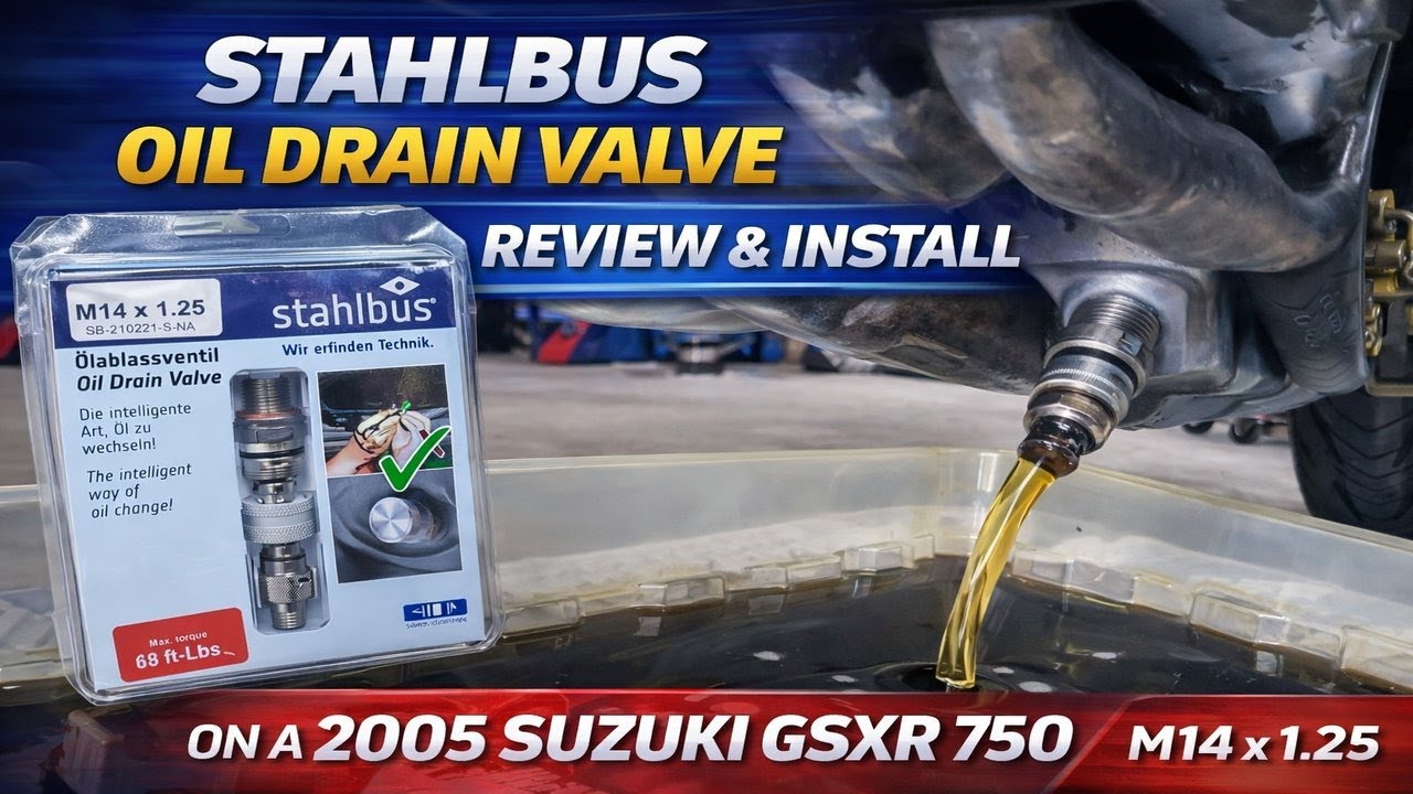 Stalbus Oil Drain Valve Review & Installation