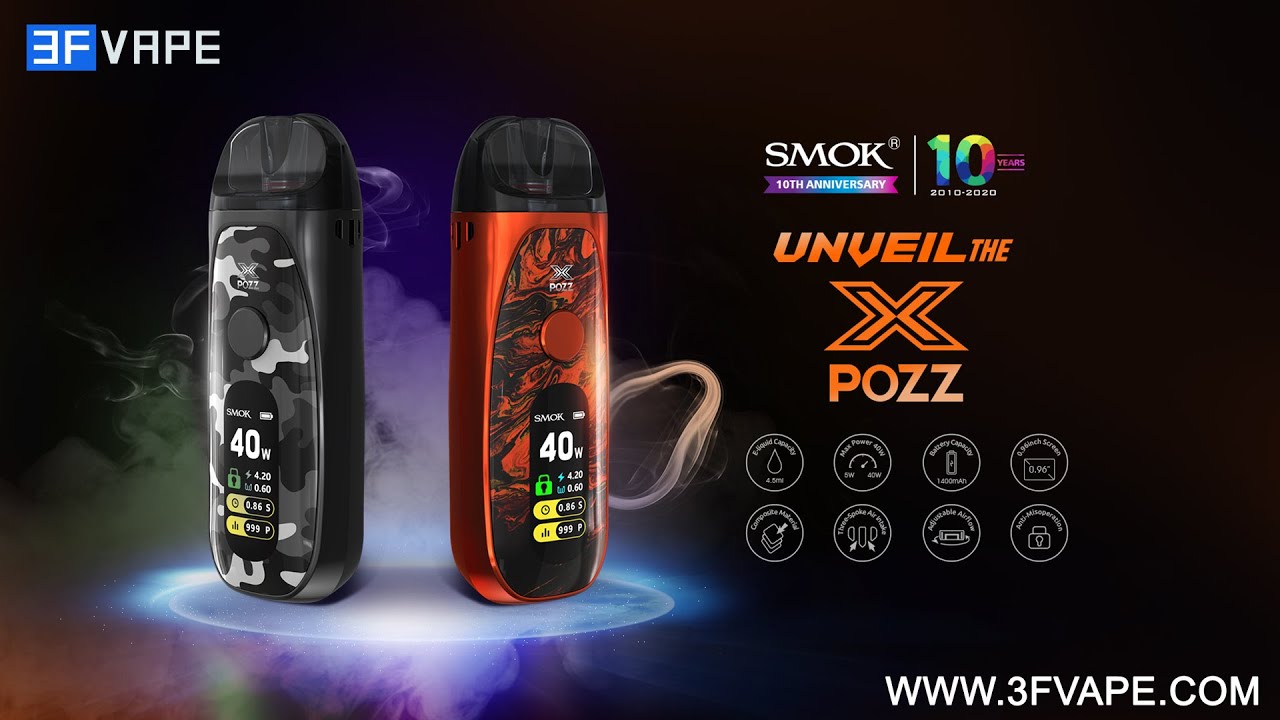 SMOKTech SMOK Pozz X VW Pod System Kit