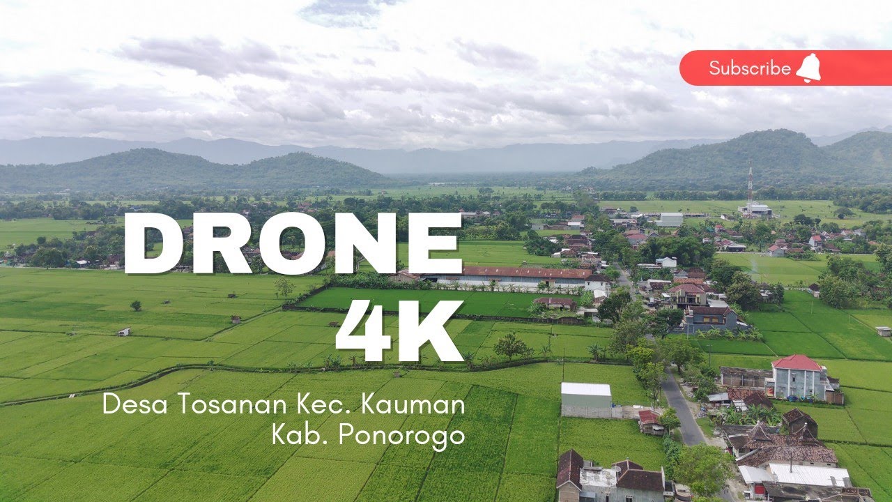 DRONE 4K DESA TOSANAN KAUMAN PONOROGO