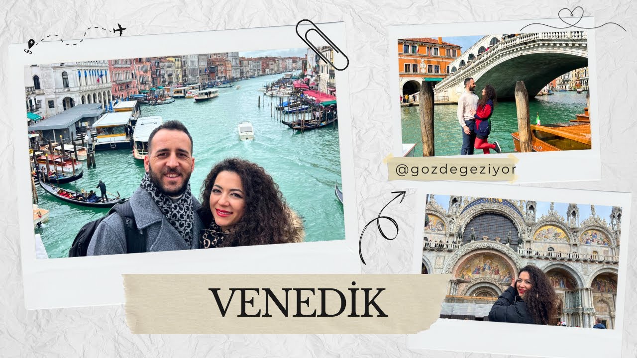 Venedik Gezilecek Yerler | 1 Günde Venedik Turu  | İtalya Vlog | Venice | Venezia
