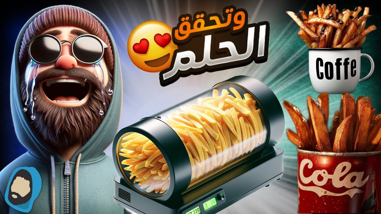 آلة مجنونة تحول البطاطس لأي نكهة في العالم