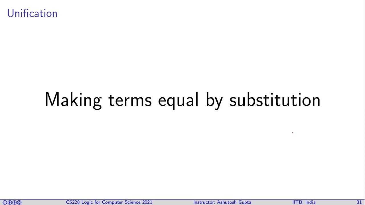Lecture 17-2 Unification