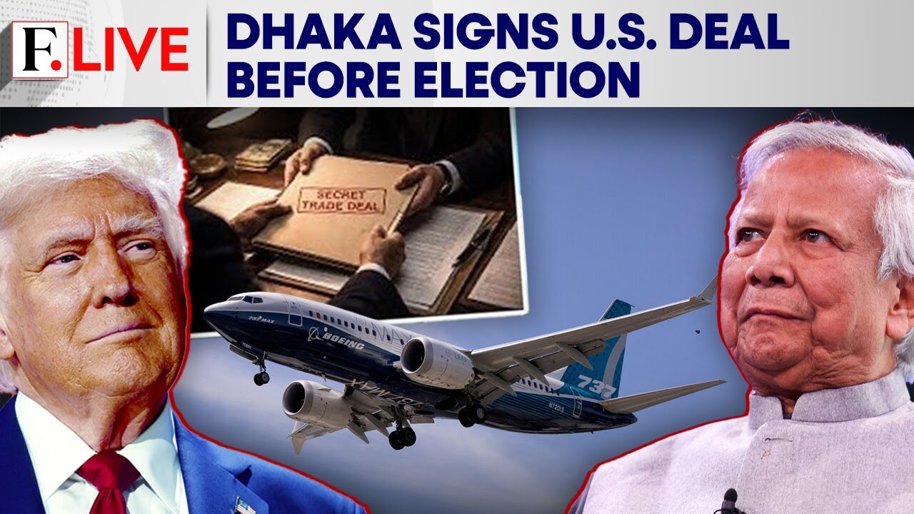 Bangladesh-US Deal: Yunus Announces Trade Pact With Trump Just Ahead of Elections | Firstpost Live