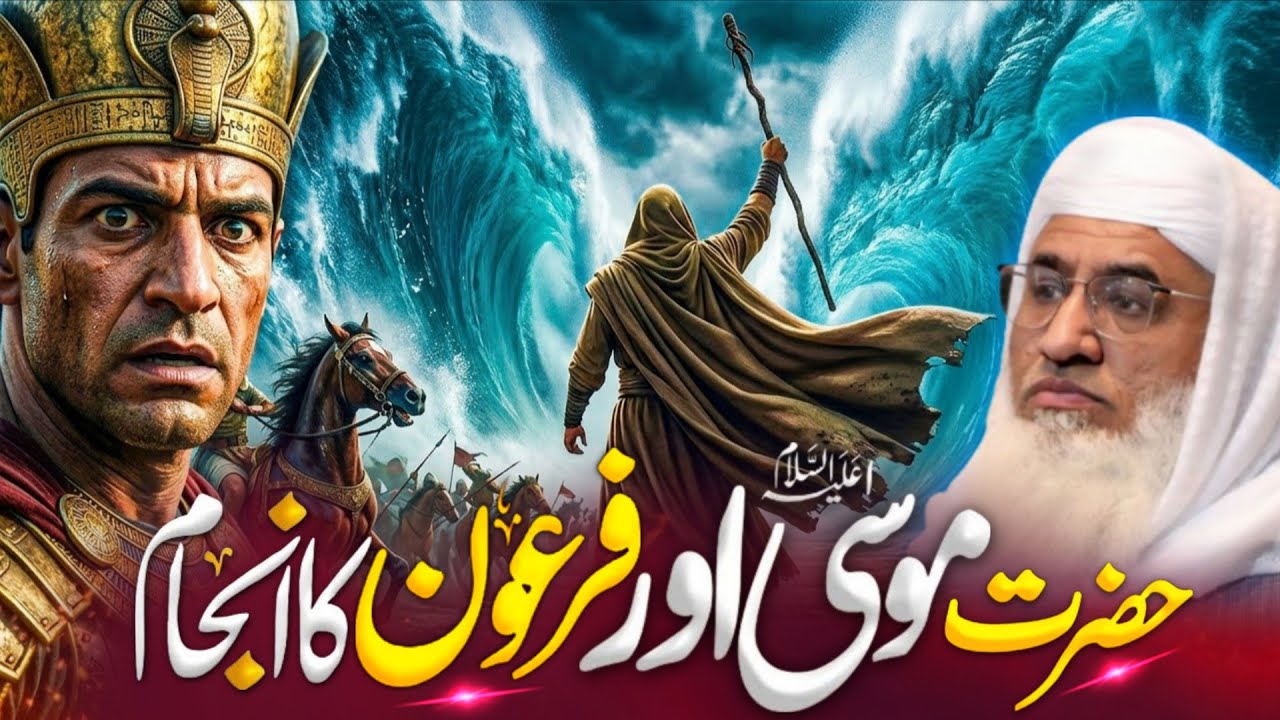 حضرت موسیٰ علیہ السّلام اور فرعون کا انجام | Molana sheikh idrees Sahib pashto bayan