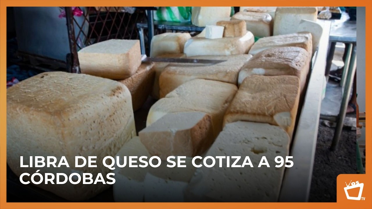 Queso seco registra aumento de 10 córdobas por libra en el mercado Iván Montenegro
