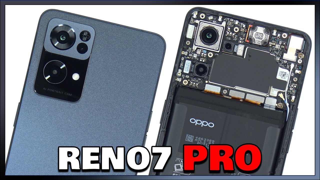 OPPO Reno7 Pro Disassembly Teardown Repair Video Review