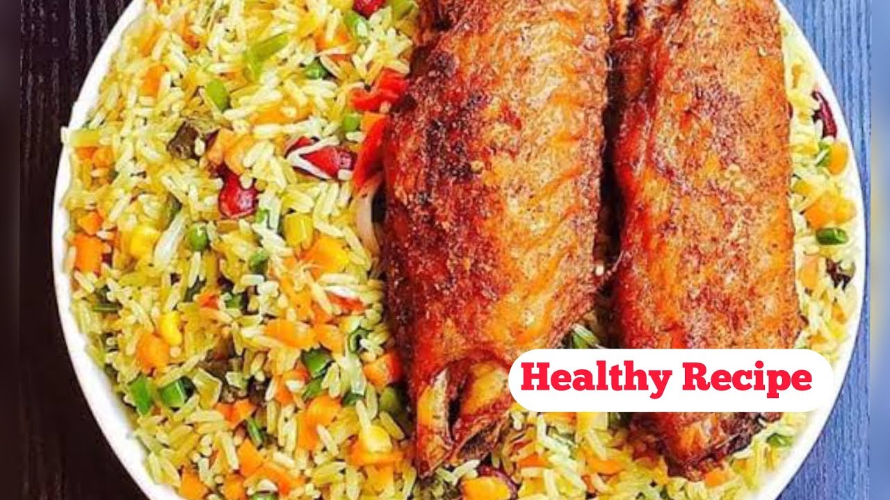 HEALTHIEST NIGERIAN FRIED RICE WITHOUT OIL ! This is the healthiest of them all ! You will love it