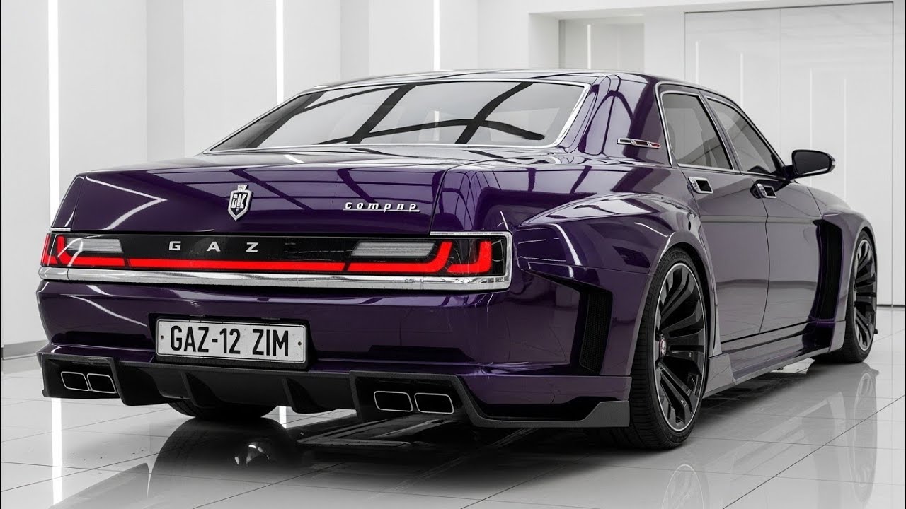 ШОК! GAZ-12 ZIM — Запретный Люксовый Автомобиль СССР, Который Был Доступен Только Элите 😱🚘
