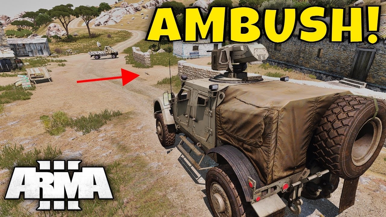 Используйте эти два метода для организации засад в сценариях Arma 3