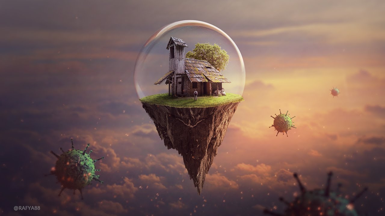 Isolation Place Photo Manipulation Photoshop Tutorial Composite