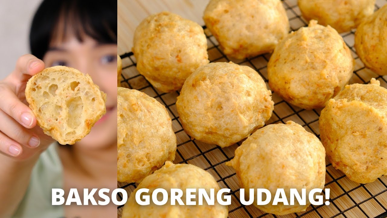 Anti kempes! BAKSO GORENG UDANG!