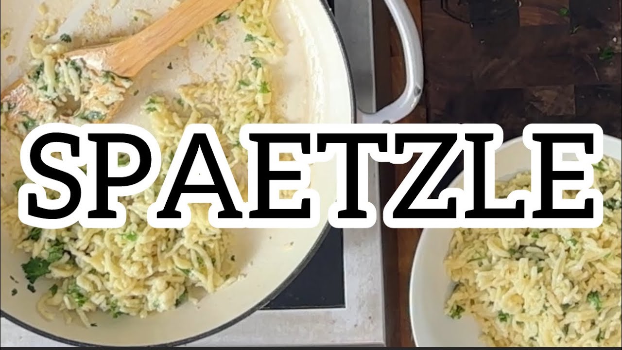 Real German Spaetzle!