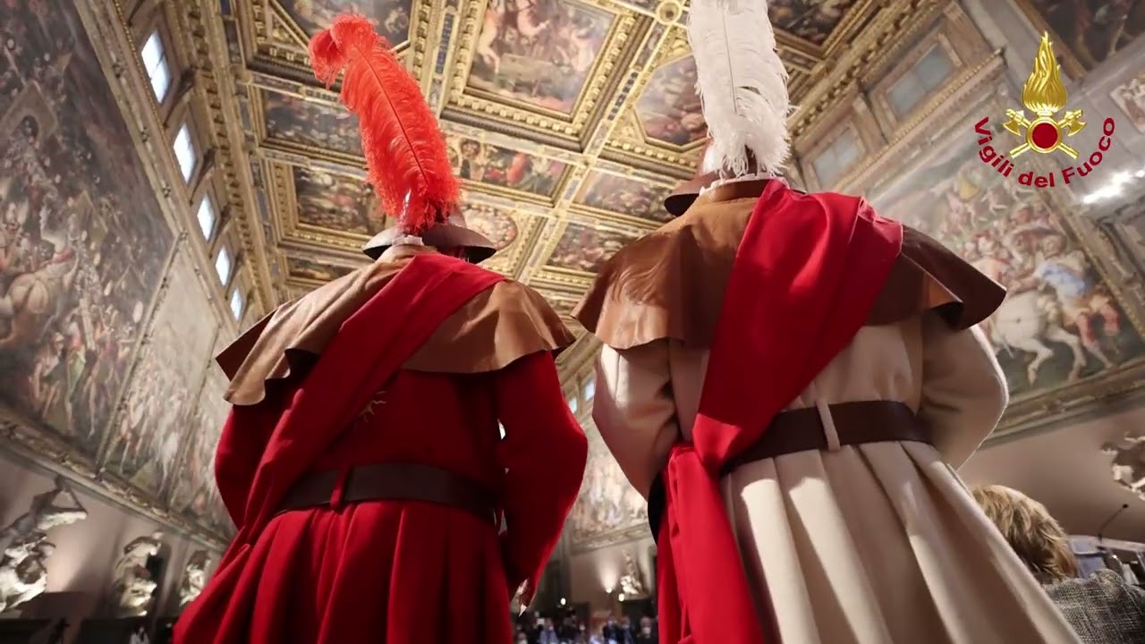 FIRENZE - CENTO ANNI DELLA STORICA CASERMA DEI VIGILI DEL FUOCO DI FIRENZE
