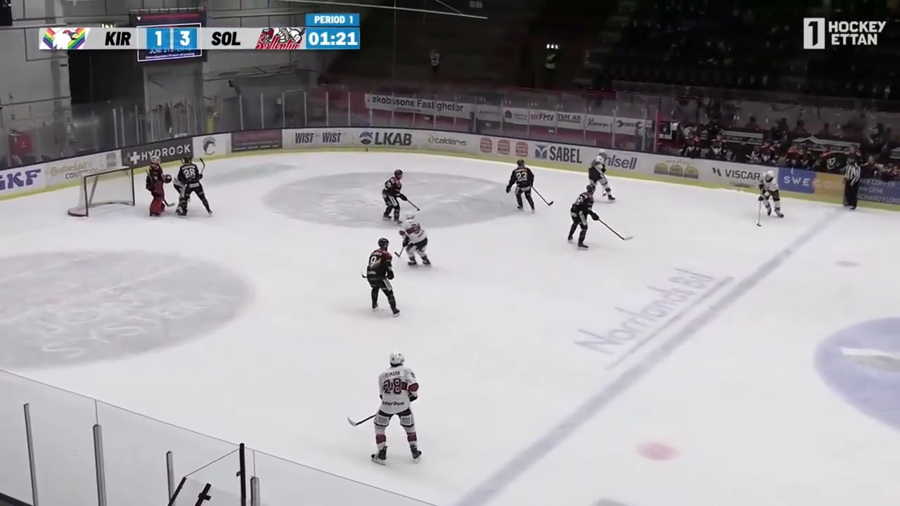 Artur Ogandzhanyan #31 Kiruna IF vs. Sollentuna HC Hockeyettan 
