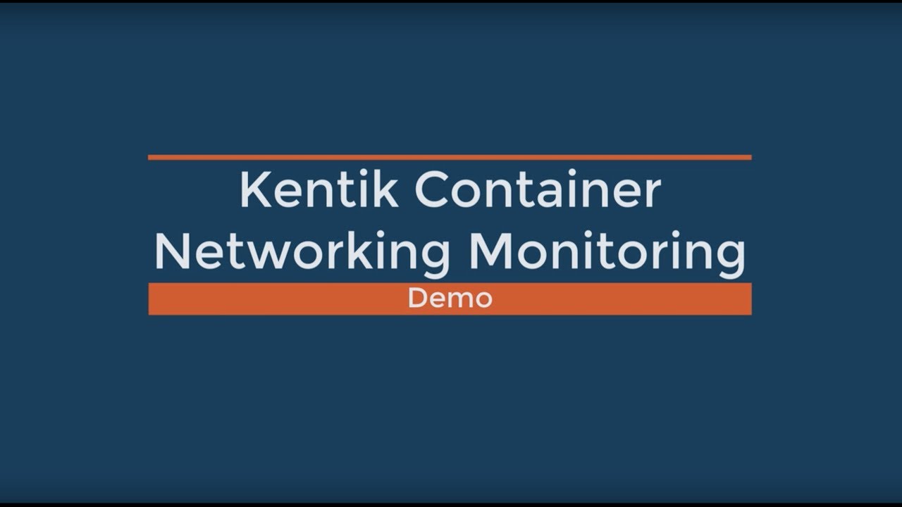 Kentik Demo Video: Container Networking
