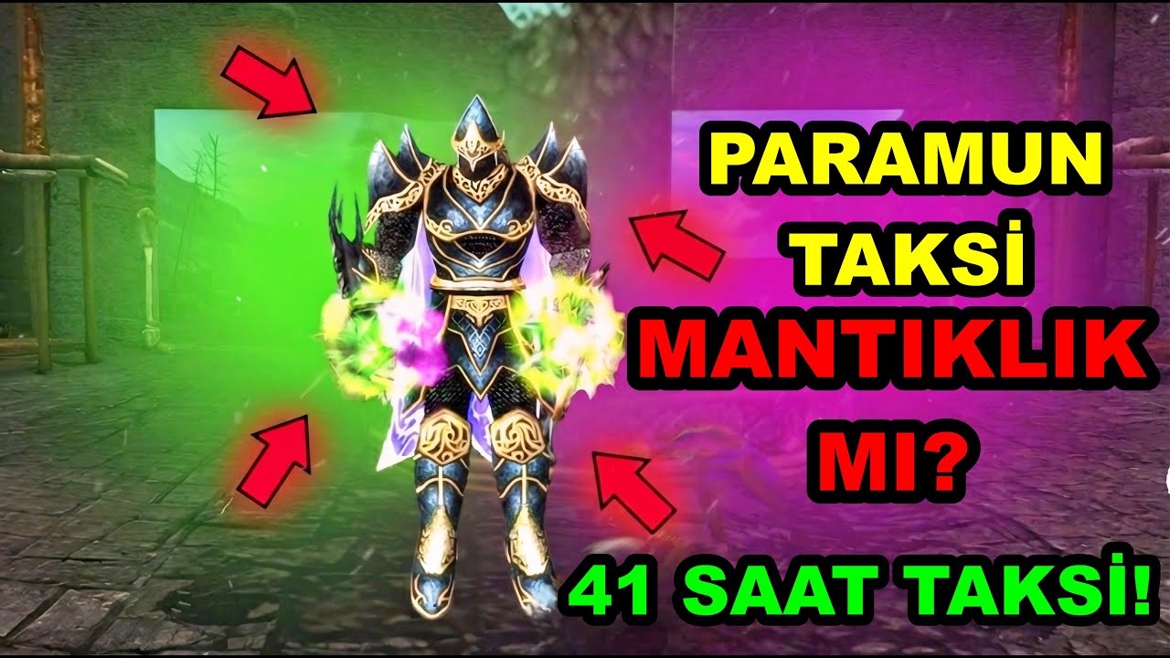 EFSANE PARAMUN TAKSİ 41 SAAT SONUNDA GETİRİSİ NEDİR?  | KNIGHT ONLİNE | DRYADS | 5.B&Ouml;L&Uuml;M