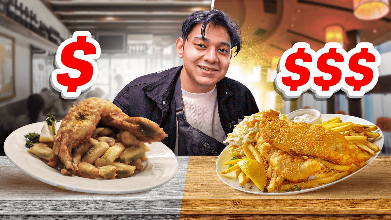 7,800 Taka vs 1,000 Taka Fish & Chips in UK