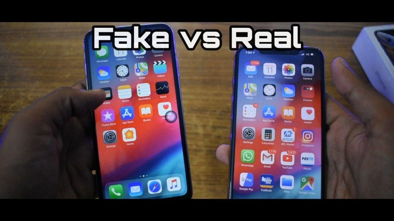 How to spot a fake Iphone 10?