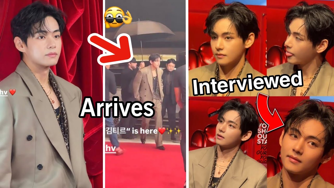 BTS V Taehyung Arrives at Tiritiri LA Event 김태형 Global Ambassador Highlights
