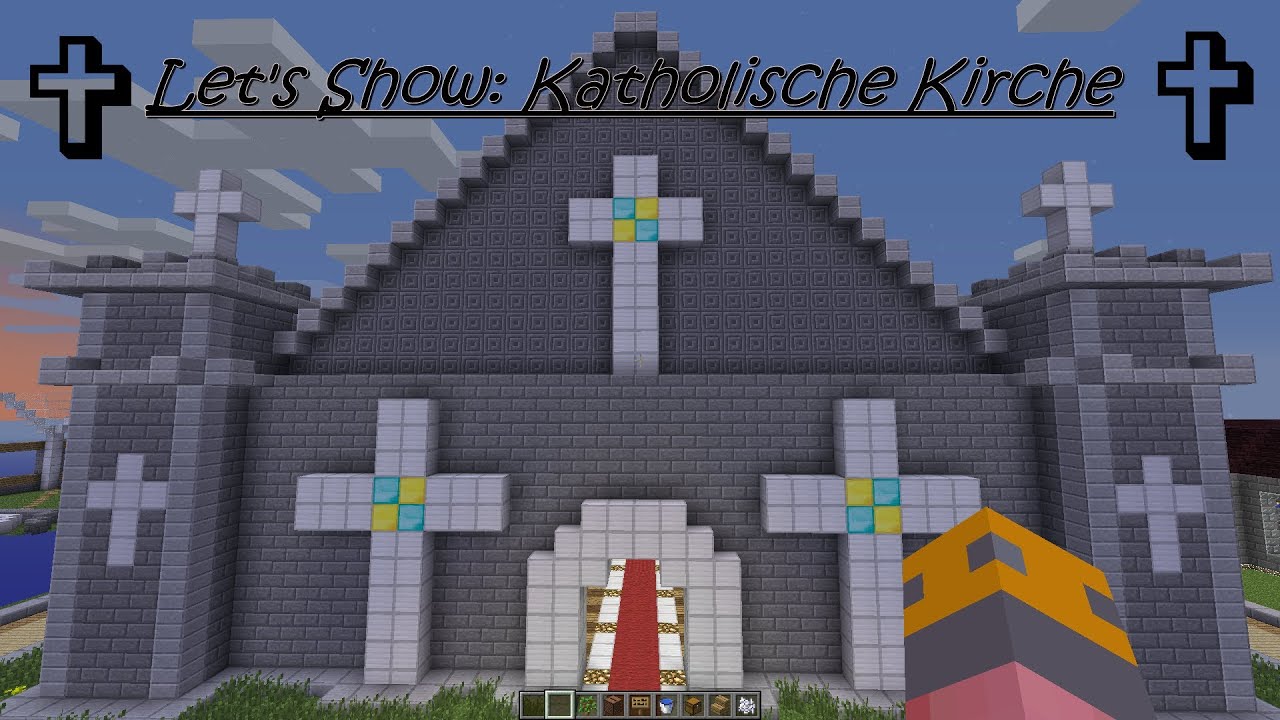 Let's Show Minecraft - Katholische Kirche mit Friedhof