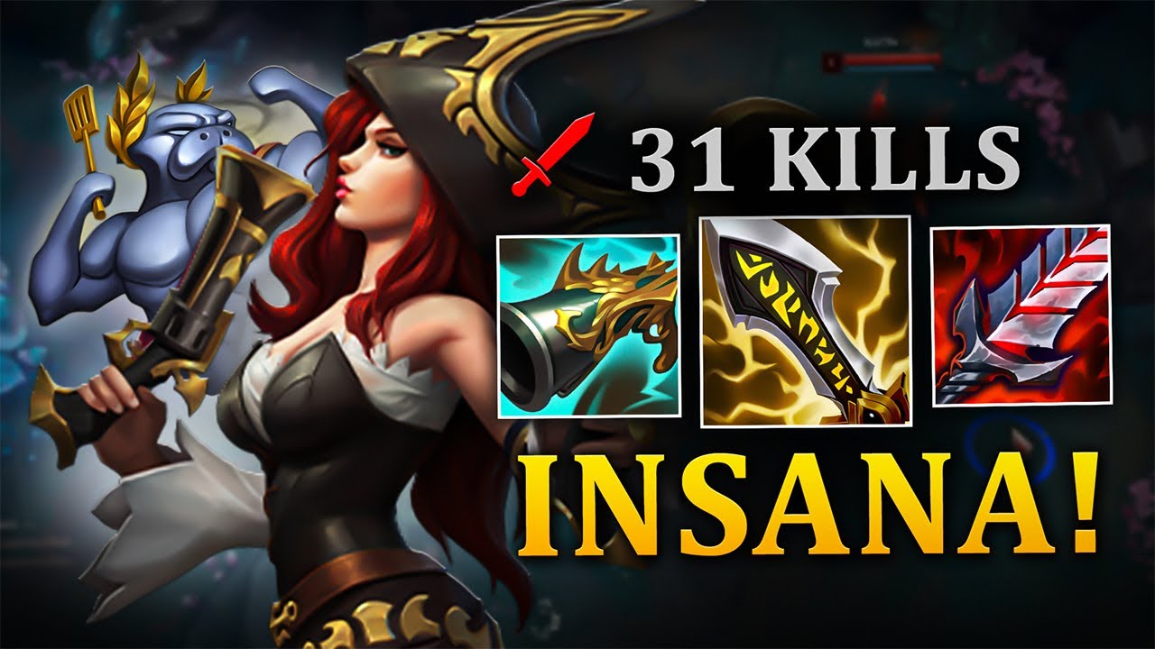 MODO URF: MISS FORTUNE É INSANA! 🔥 (31 KILLS)