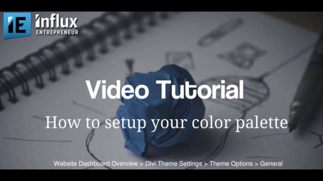 How to Setup Your Default Color Palette on Divi Theme