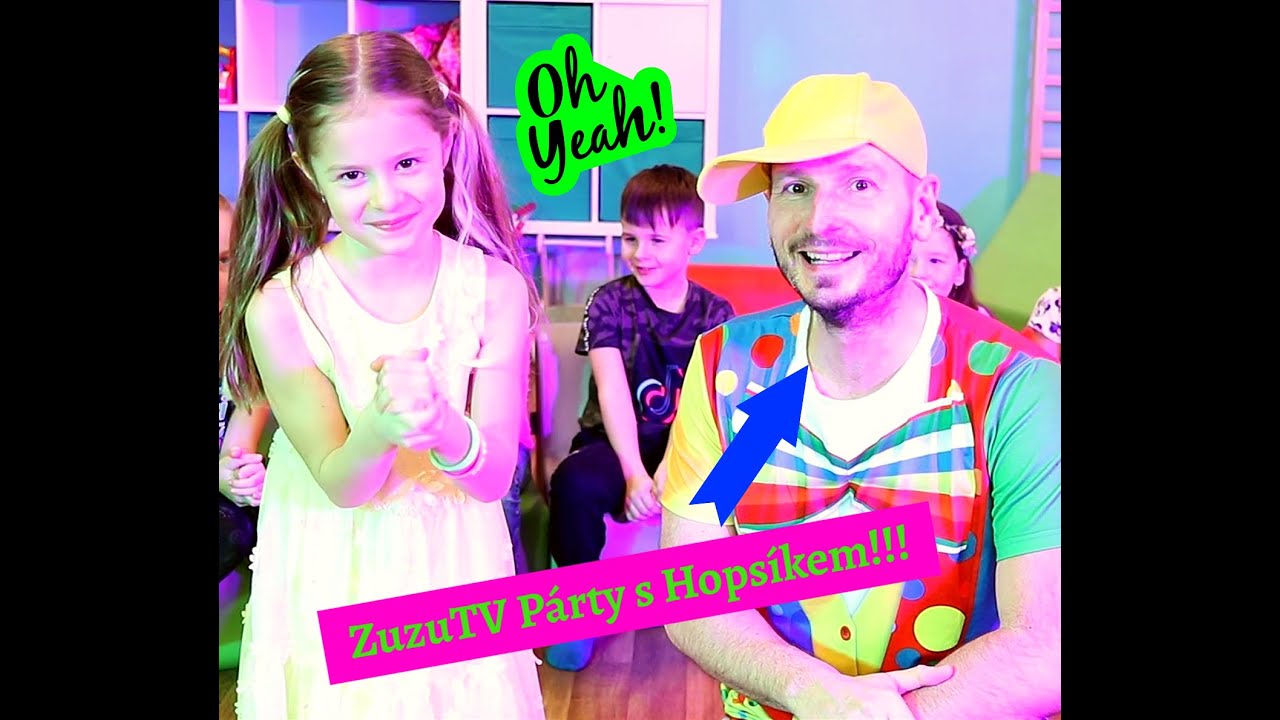 Taneční Párty s HOPSÍKEM a ZuzuTV!!!