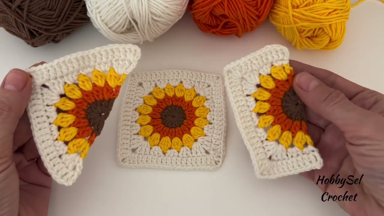 Half Granny Squares: The Coolest Motifs & Crochet Techniques