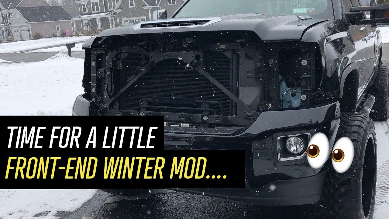 Preparing the 2017 L5P Denali for an updated front end!
