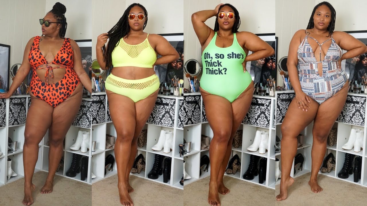 SHEIN PLUS SIZE BATHING SUIT HAUL!!!!! Summer Time Fine!!!!!