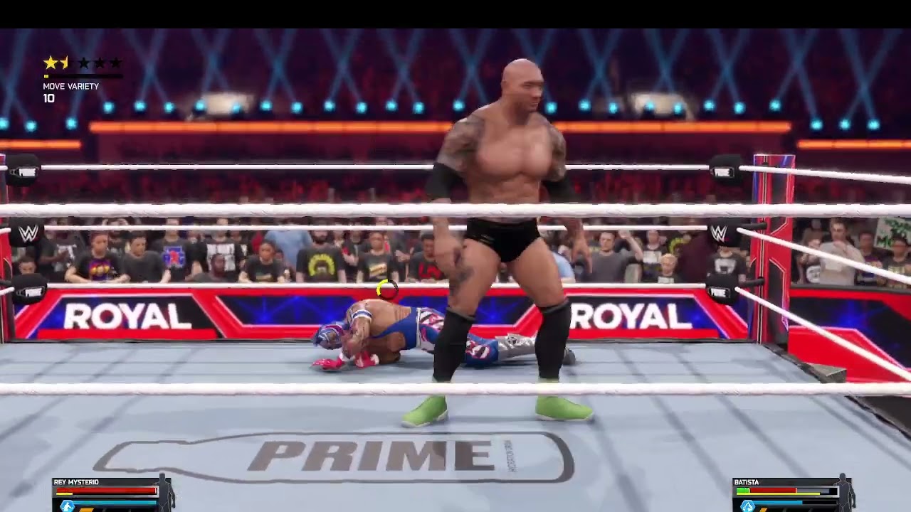 REY MYSTERIO VS BATISTA WWE 2K25 ULTRA HARD FIGHT (REVENGE THAT HAS BEEN EXPECTED FOR YEARS) #gaming
