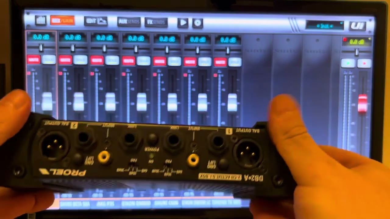 Soundcraft Ui24 - 010 - XLR o JACK #soundcraftui24r #soundcraftui16 #soundcraftui12 