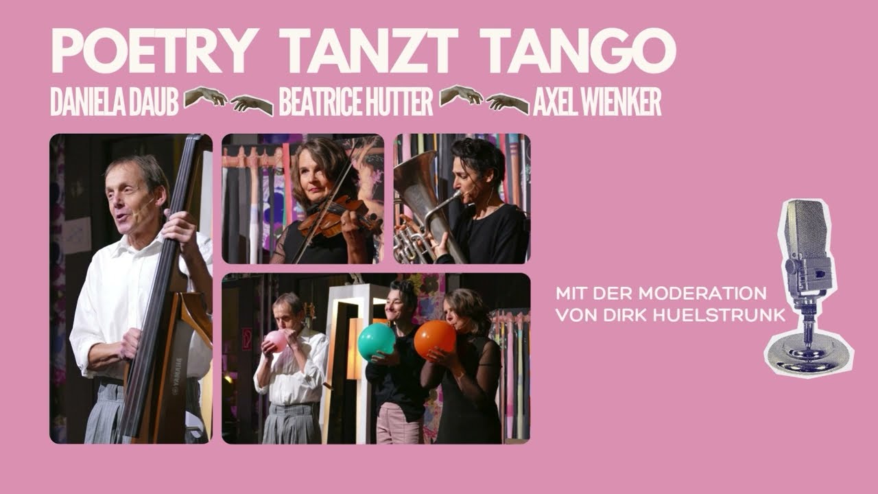 Poetry tanzt Tango - Schnittstellen 14.11.2024