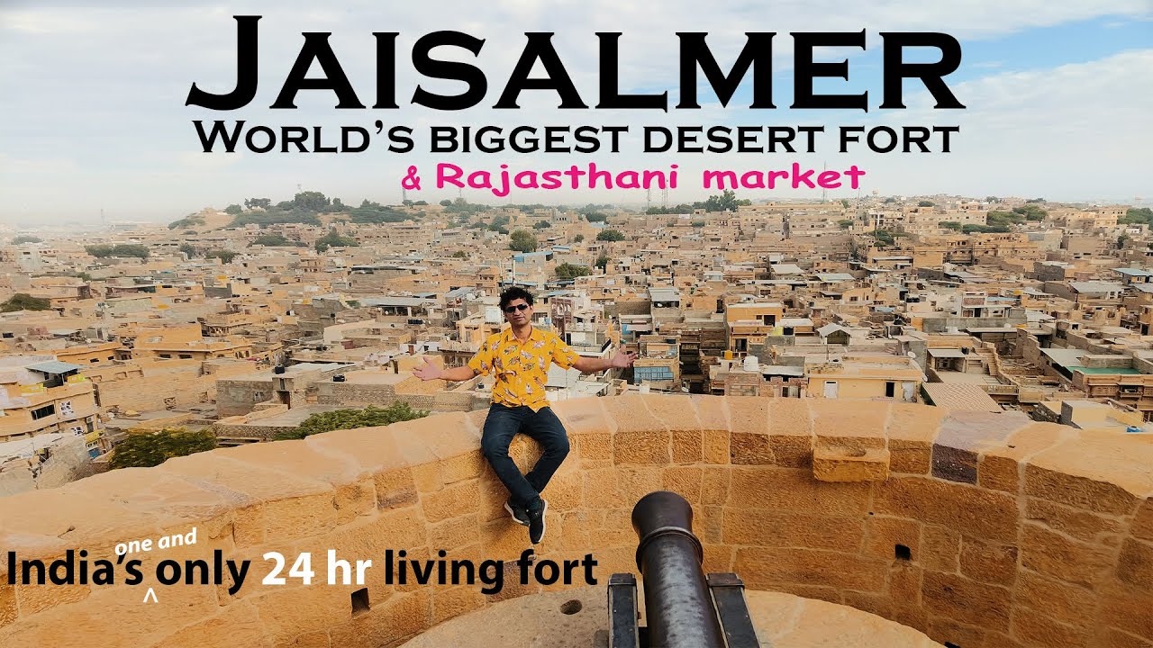 JAISALMER FORT || Inside Tour || Heritage market & Zostel stay {Tour Review} ep-5