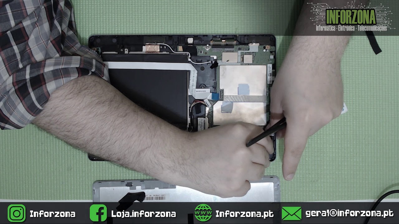 Como desmontar/abrir/Disassembly um híbrido Acer switch 10