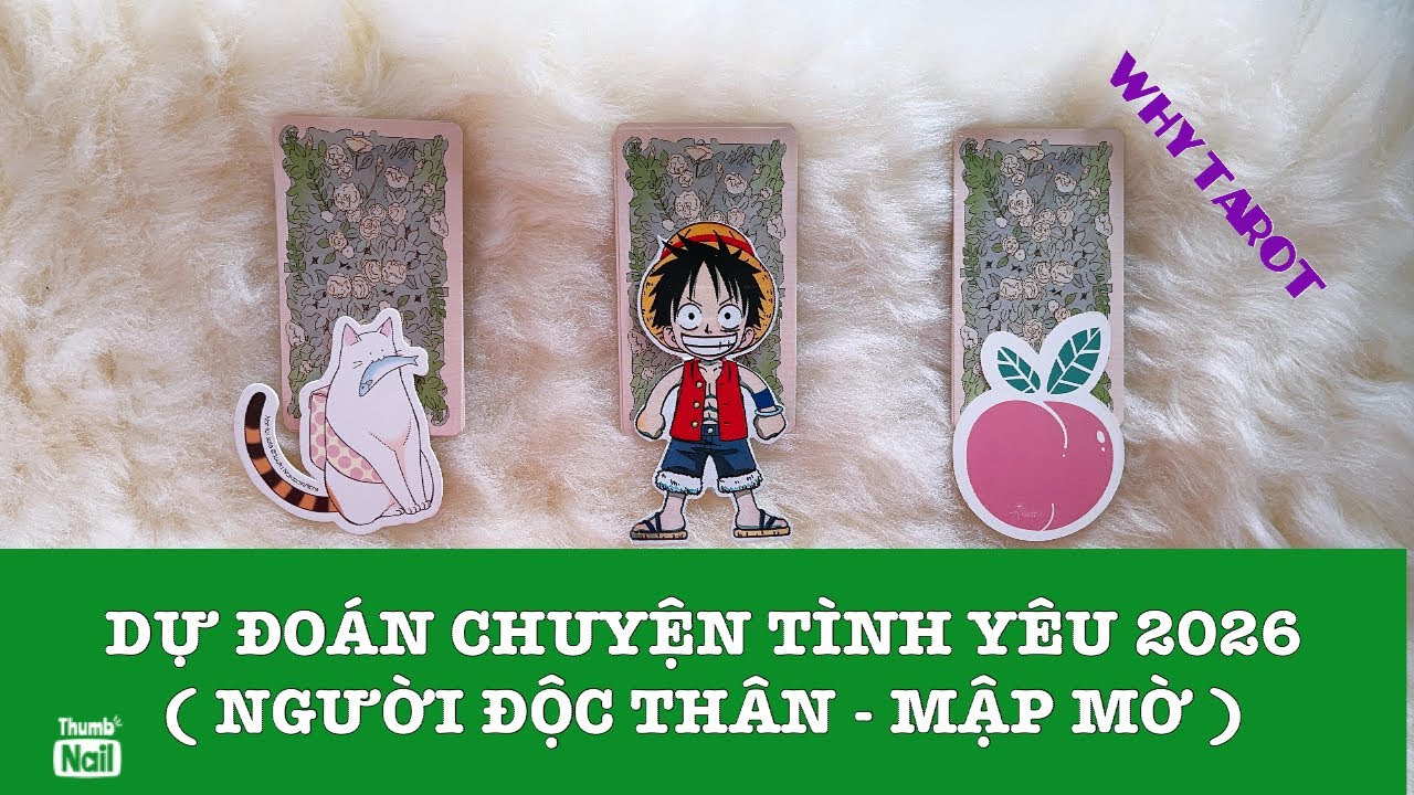 DỰ ĐOÁN TÌNH CẢM - MỐI QUAN HỆ 2026 ( Độc thân - mập mờ)