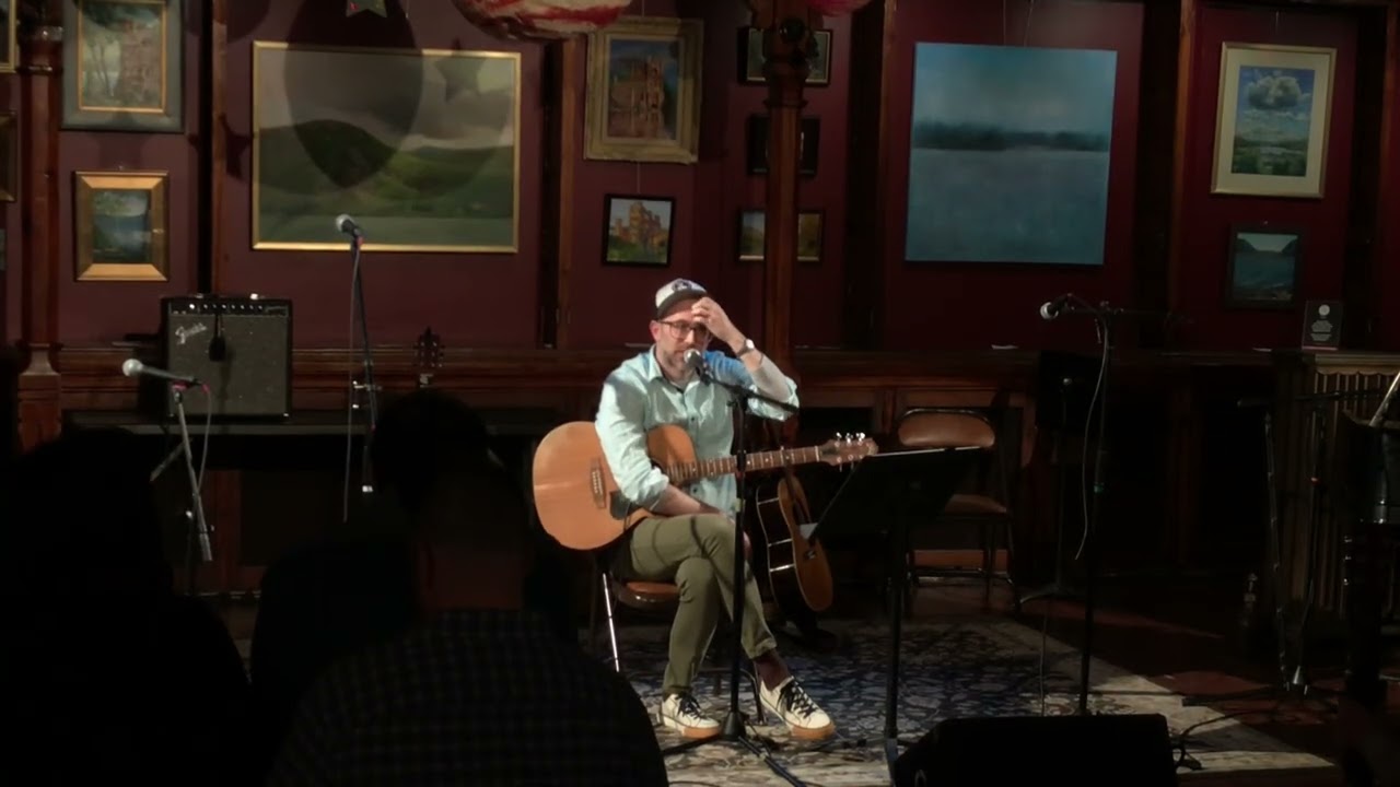 Michael McGuire at the Howland Cultural Center’s Open-Mic  2-27-2026