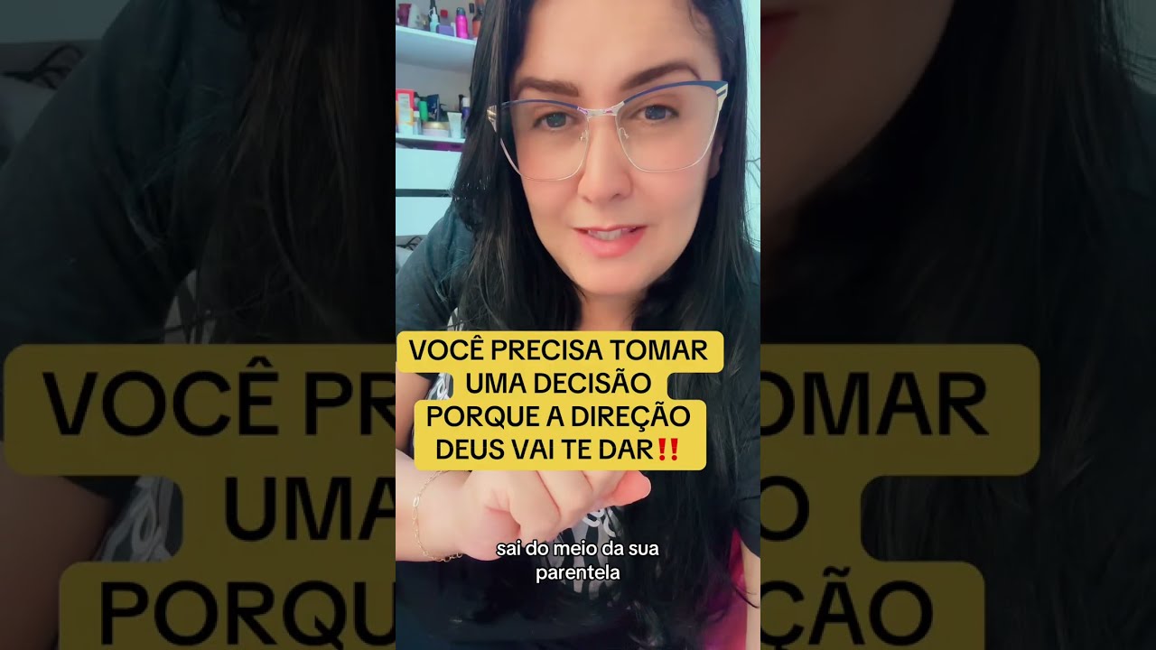 VOCÊ PRECISA TOMAR UMA DECISÃO📌