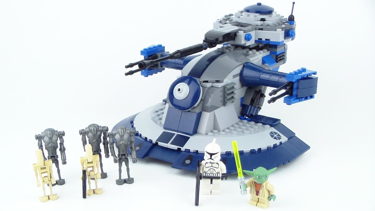 Обзор набора LEGO Star Wars: Бронированный штурмовой танк (AAT) 8018!!!