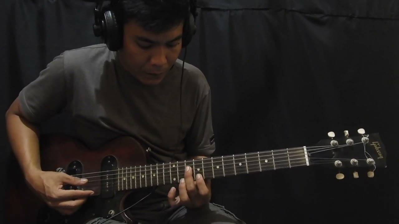 Labod - victory band guitar solo tutorial step by step