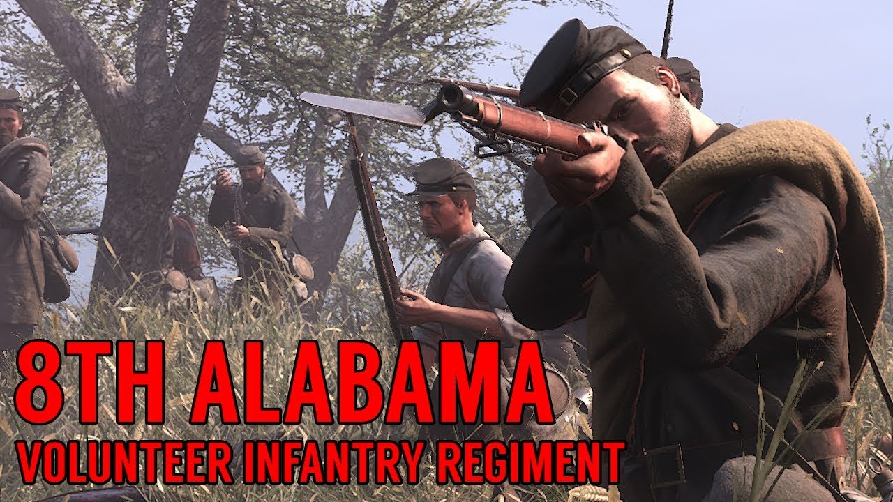 Fighting Regiments of War of Rights - 8th Alabama [German/Deutsch]