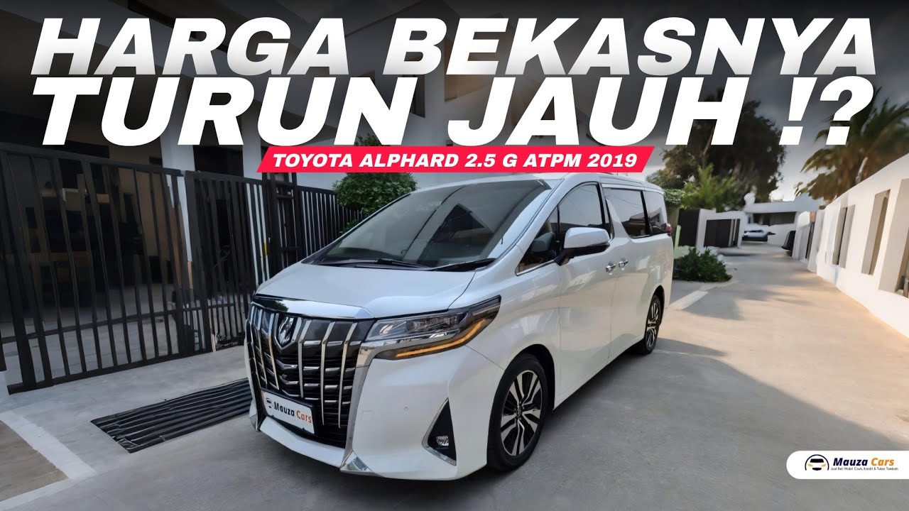 SIAPA SANGKA!!!! MOBIL MEWAH INI SEKARANG HARGANYA CUMA SEGINI?? Toyota Alphard  G 2019 ATPM
