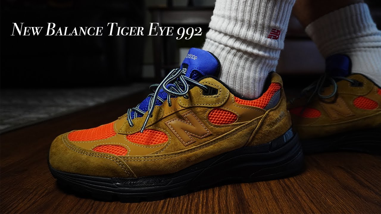 Обзор New Balance x Action Bronson 992 Tiger Eye / Пешком