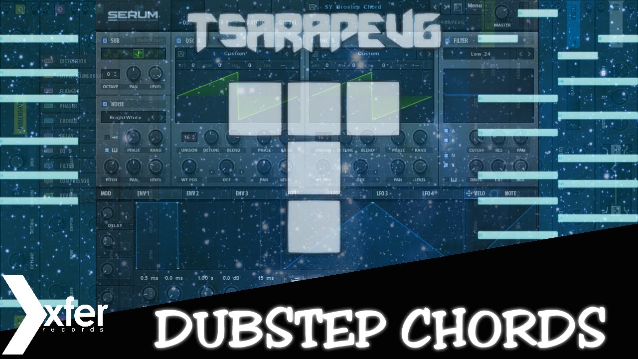 Brostep supersaw chord in serum [Free Preset]