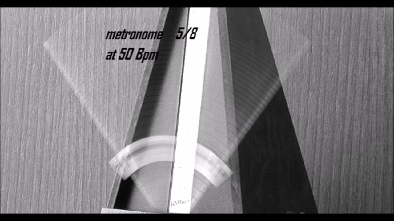 metronome 5/8 at 50 Bpm