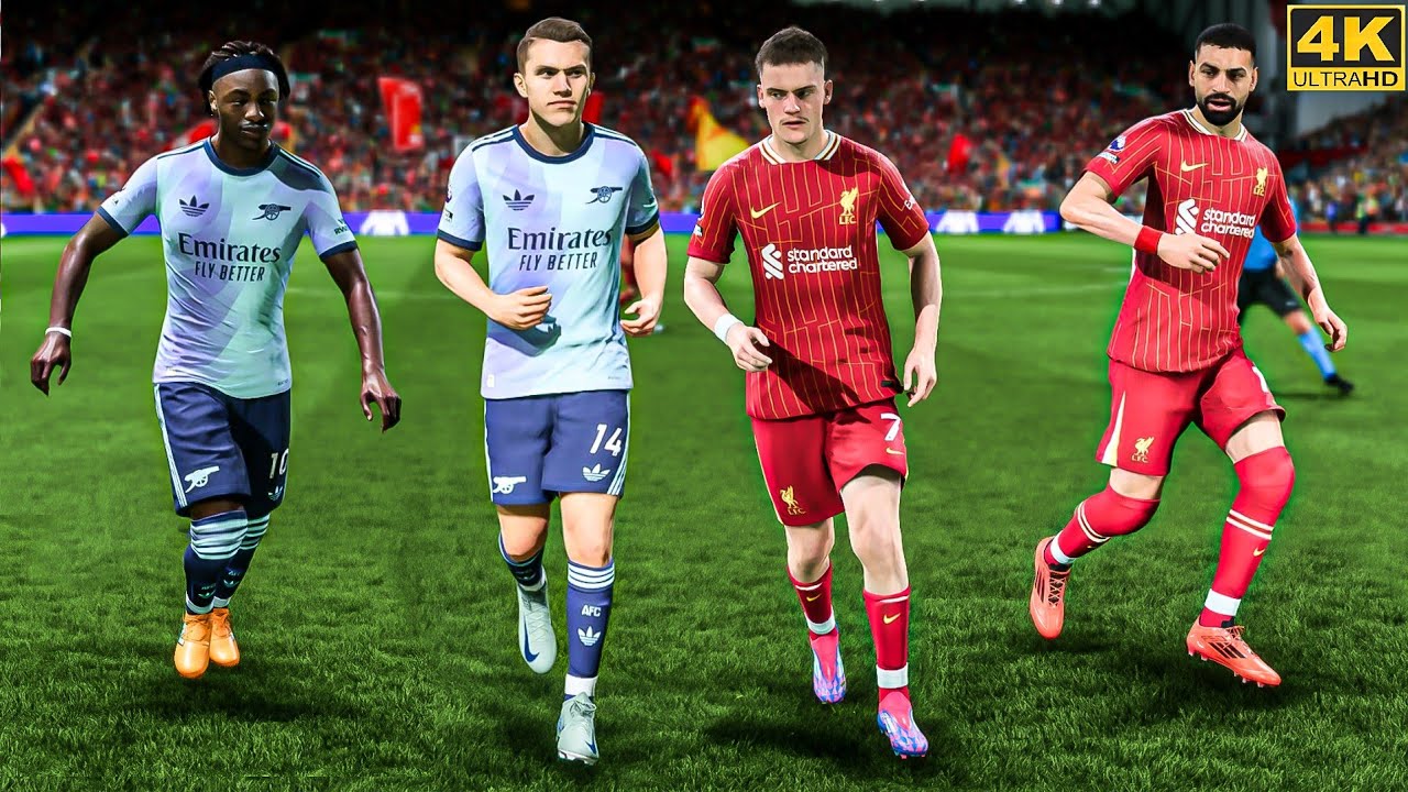 FC 25 | Liverpool vs Arsenal | Eze Debuted | 4K Max Graphics 60FPS