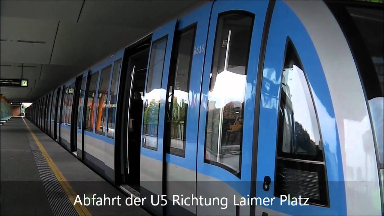 🔵 Neuperlach Süd - Münchner S- und U-Bahn am selben Bahnsteig